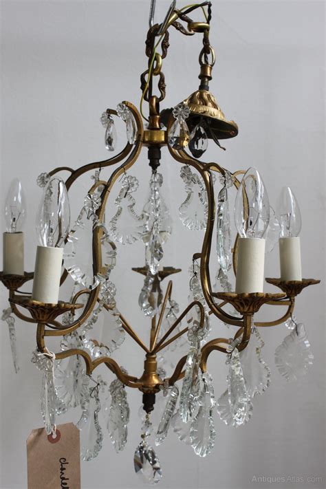 vintage birdcage chandelier